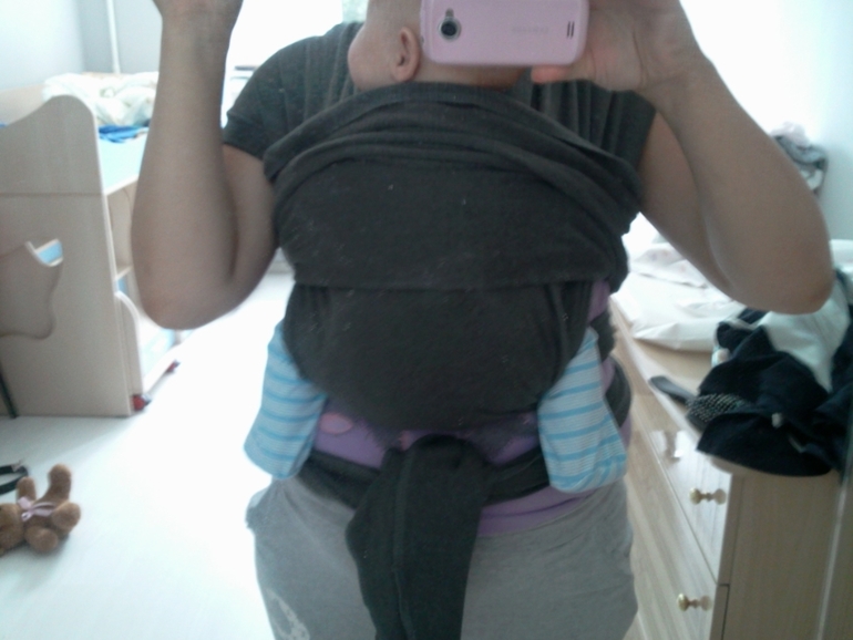 Трикотажный слинг мамс эра.