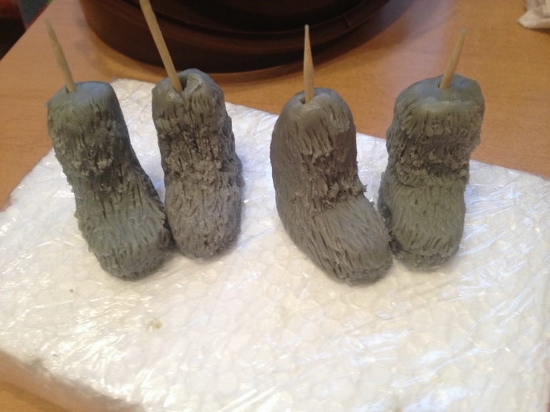 свадебный для подруги или как мы лепили медведей