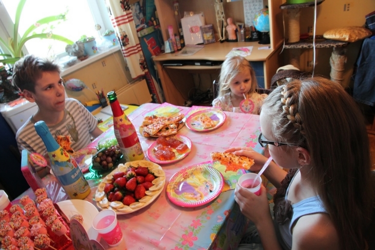 День рождения дочи