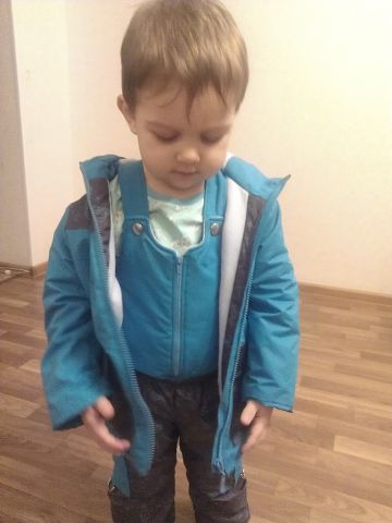 Сынок одет к весне