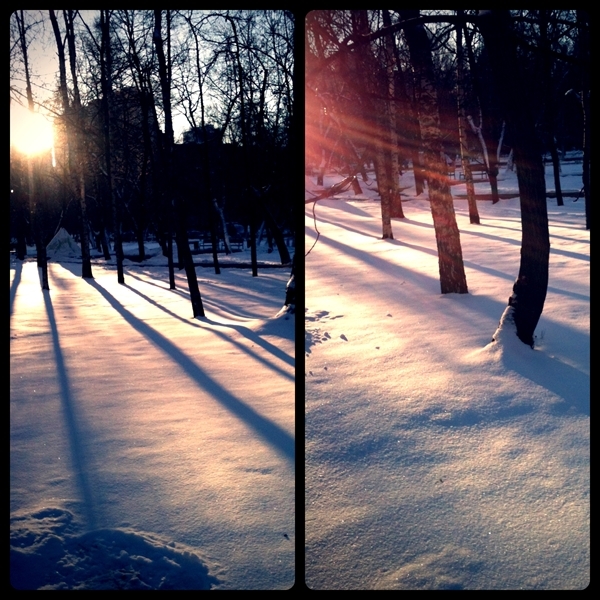 Вы в чём гуляете в морозы?