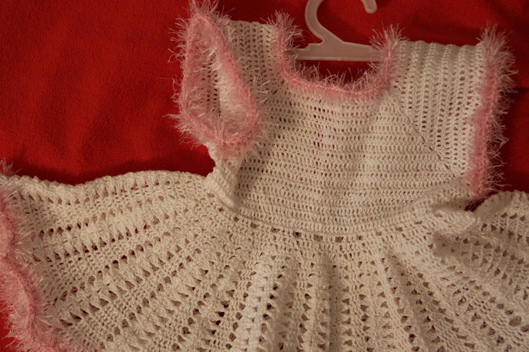 Вот такое получилось платьице!