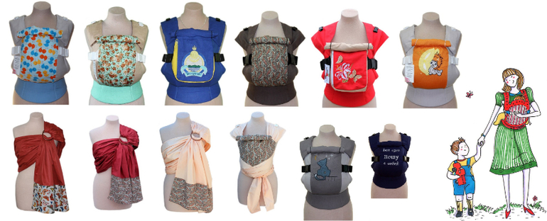 Эрго-рюкзаки ТеддиСлинг в Норильске, Кирове, Улан-Удэ.