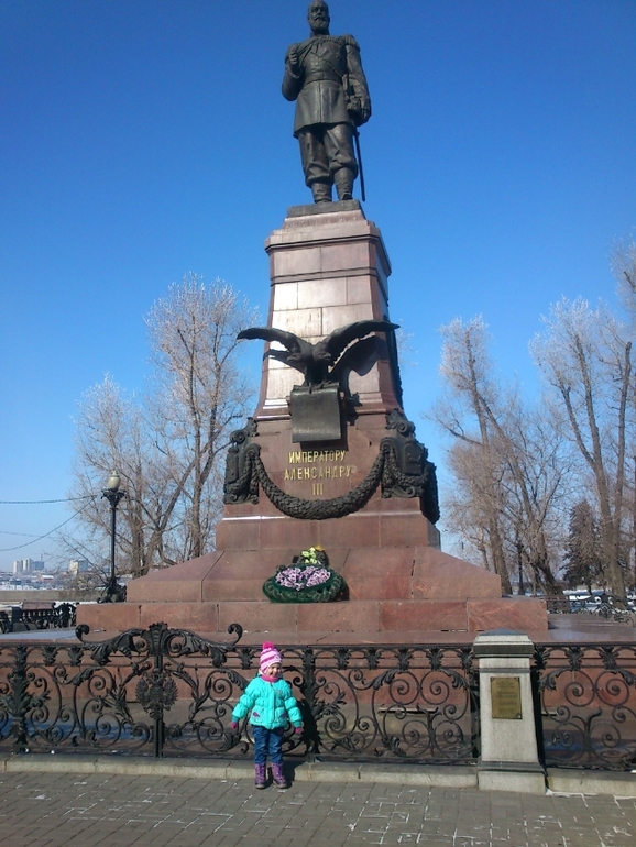 наша первая прогулка на новом месте