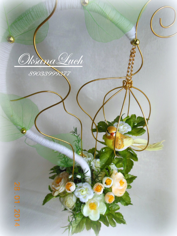 Топиарий с фантазией "Завитки златые, цепи"...