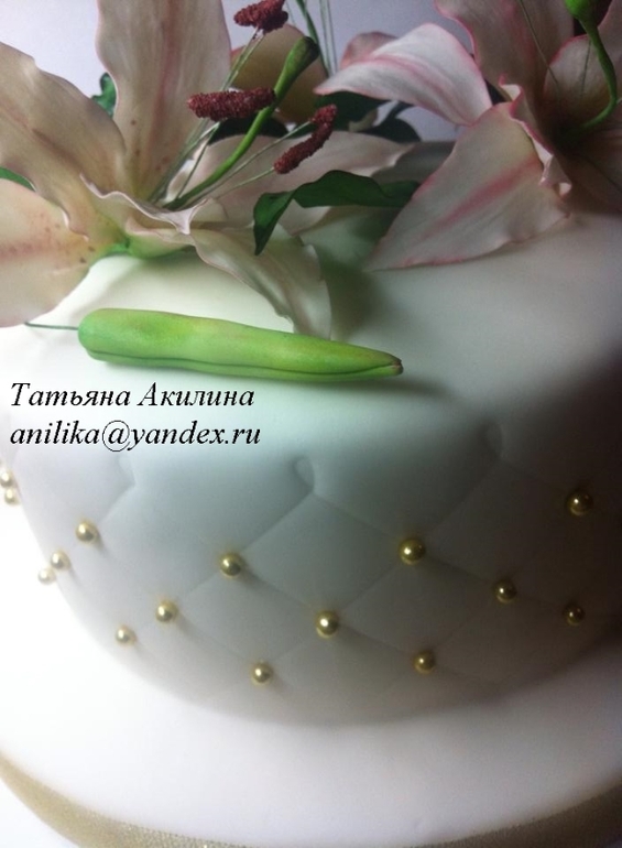 Лилии на юбилей