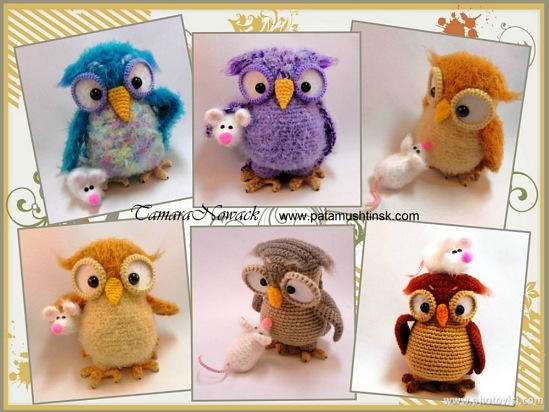 Милейшие совушки для вдохновения