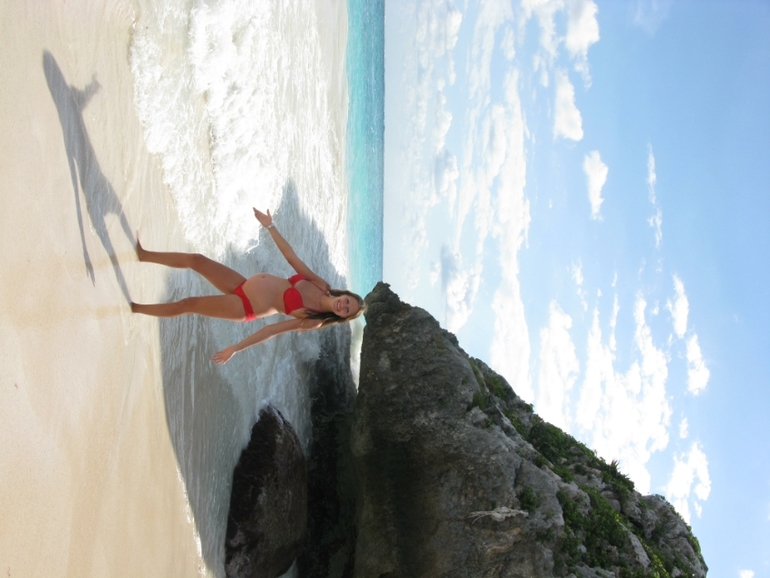 Мексика!Ездили месяц назад!23 недельки пузику!доче 2 годика:-)