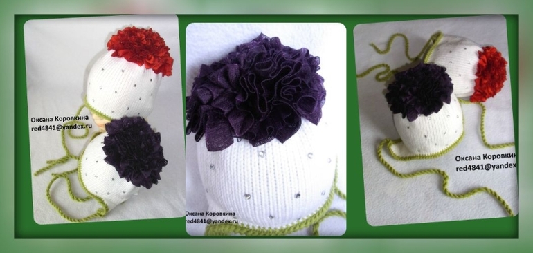 в продолжение моих фантазий из пряжи БОЛЕРО)ЦВЕТЫ)