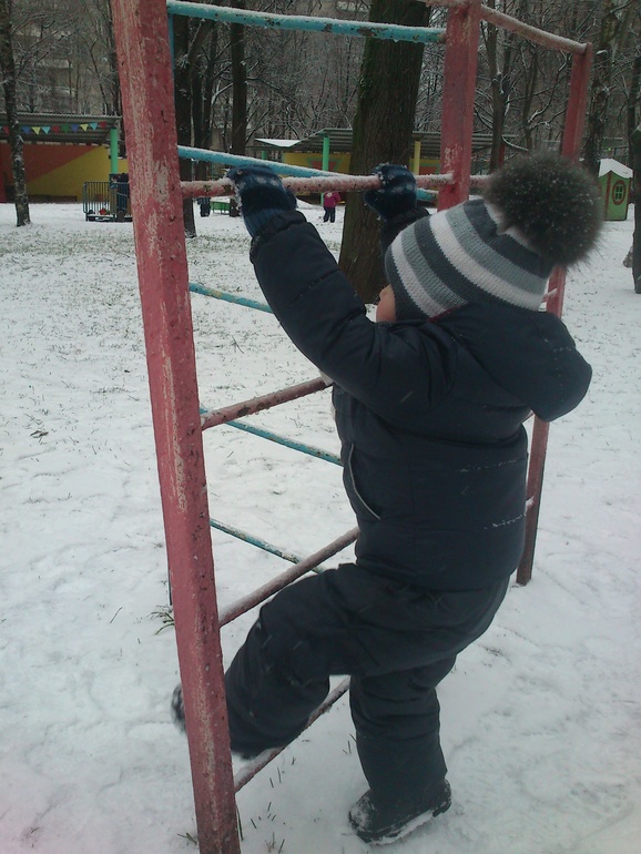 Ещё раз хвастик нашего зимнего комплекта