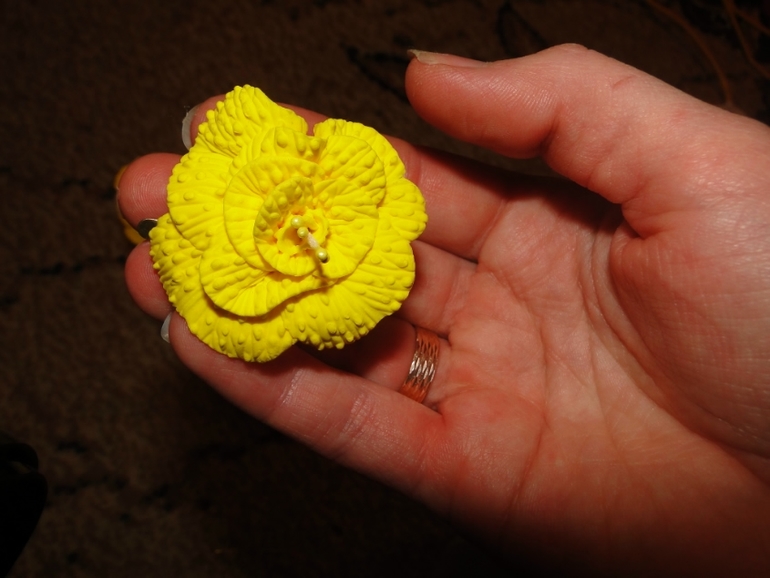 первый раз работала с самозатвердевающей глиной