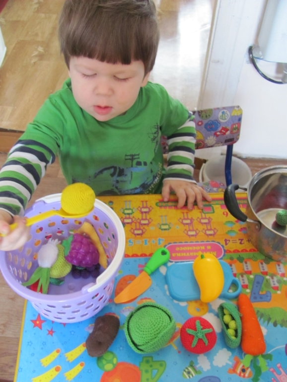 Пока мама готовила...