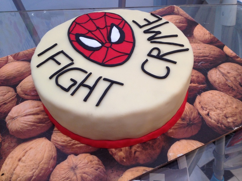 Первый мастичный торт