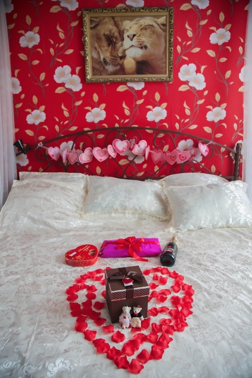 Мой сюрприз мужу на День Влюбленных!