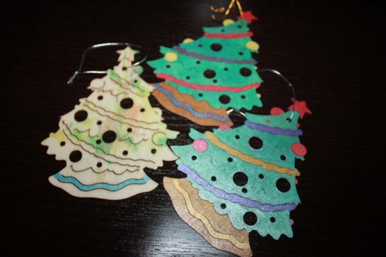 Новогодние поделки - часть 1