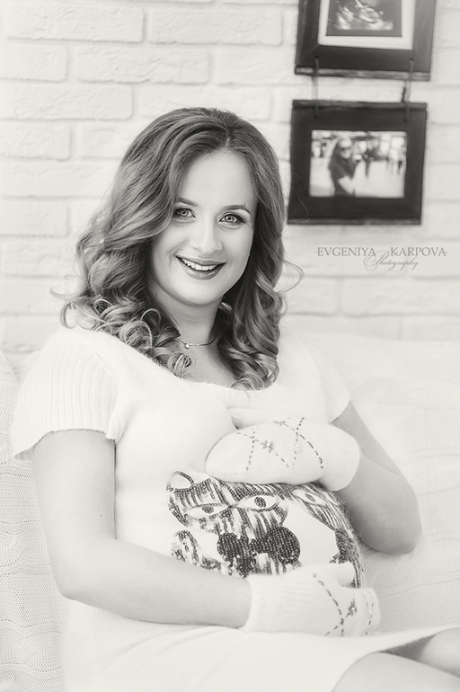 Наталья в ожидании доченьки