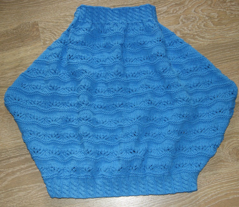 Пуловер-кимоно.  ГОТОВО!