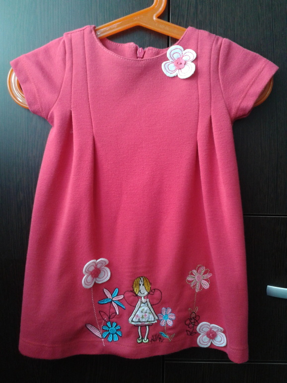 Трикотажное платье