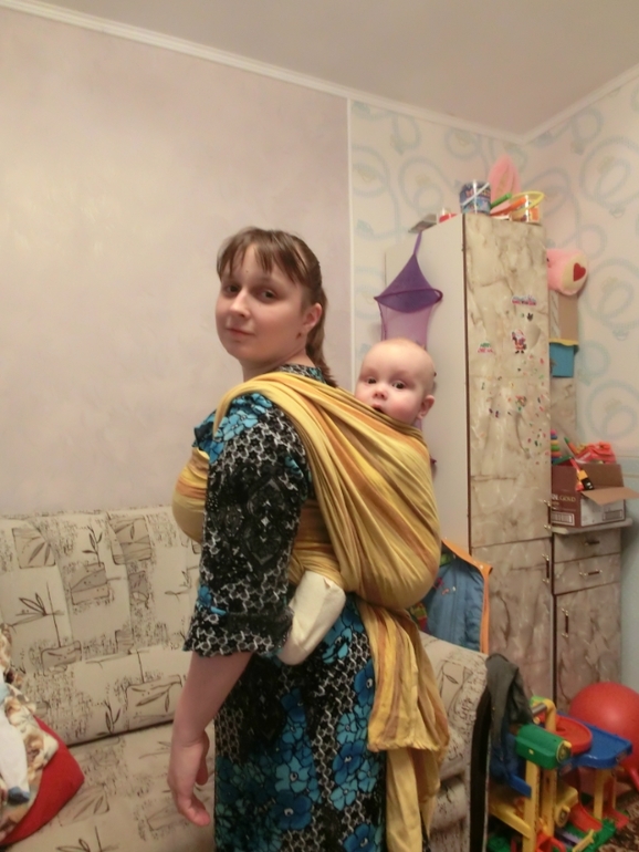 Наша первая заспинная попытка))