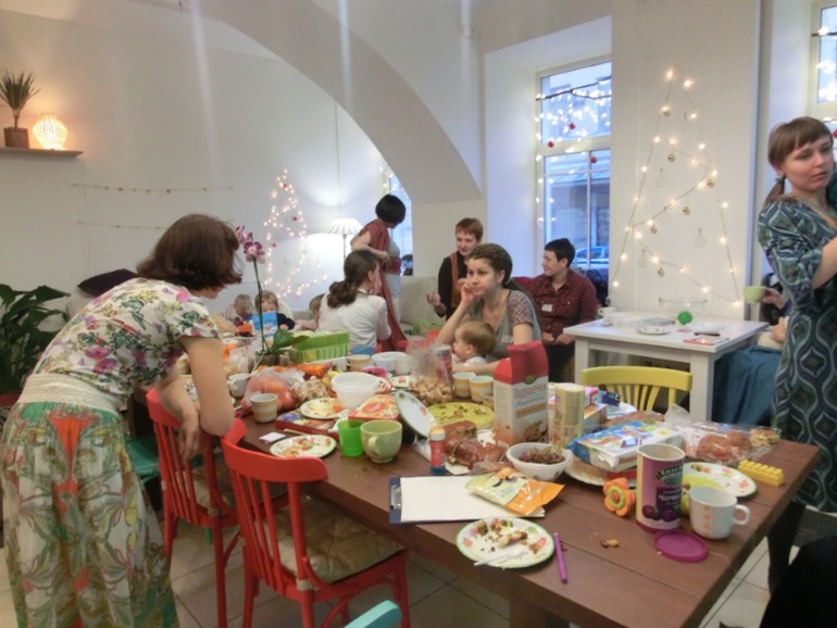 Слингоелка в Доме Гнома