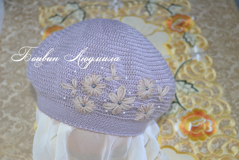 Берет крючком