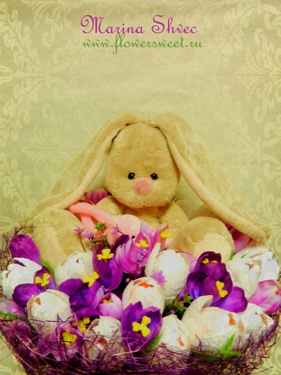 Ушастый ручной букетик =)