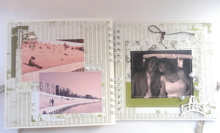 Сважебный альбом для очень красивой пары