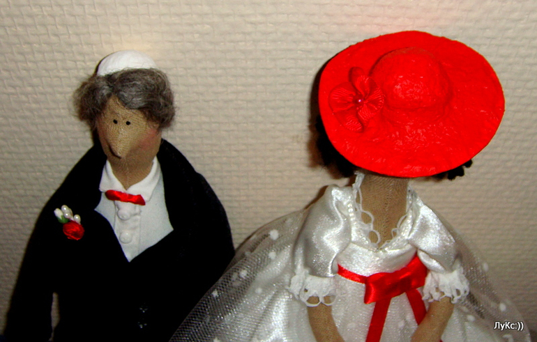 Свадебные Тильды:))
