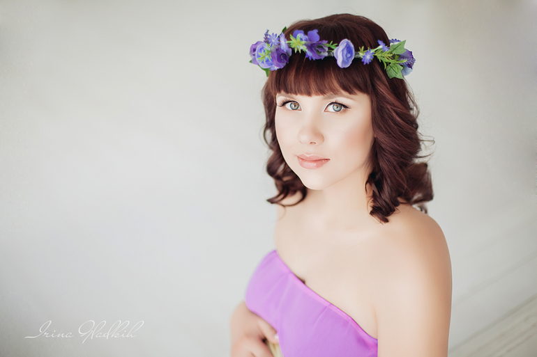 Воздушная Евгения в ожидании малыша