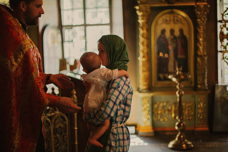 Крещение Евгении