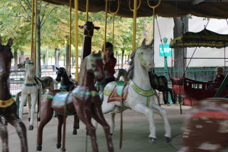 Ох уж эти французские сады и карусели. Париж - семь.