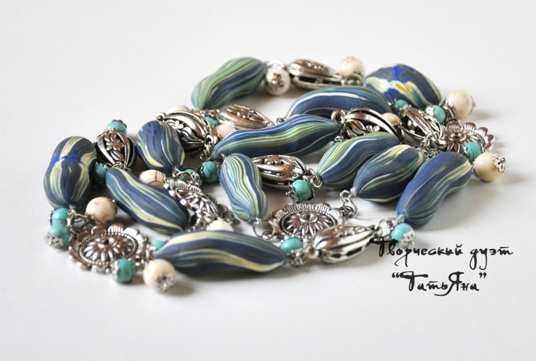 Браслет "Сладкая кошечка" и Бусы "Арахисовые"