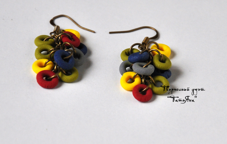 Новая работа "Веселые колечки"