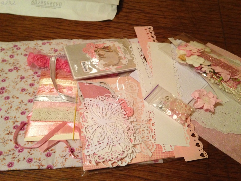 Мой розово-белый конверт!!!