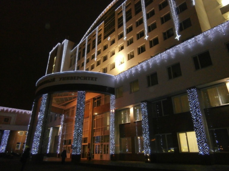 городская елка.