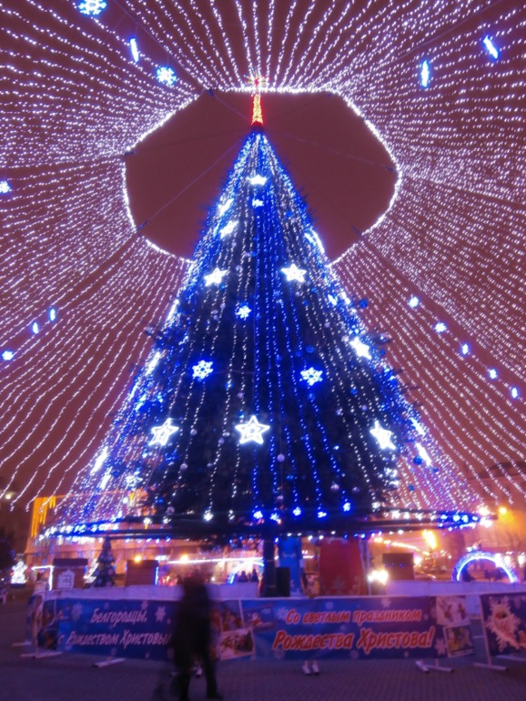 городская елка.