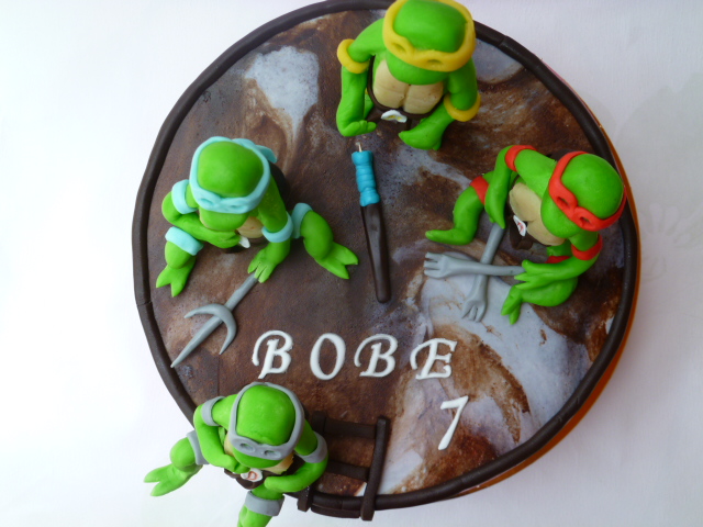 Черепашки нинзя.