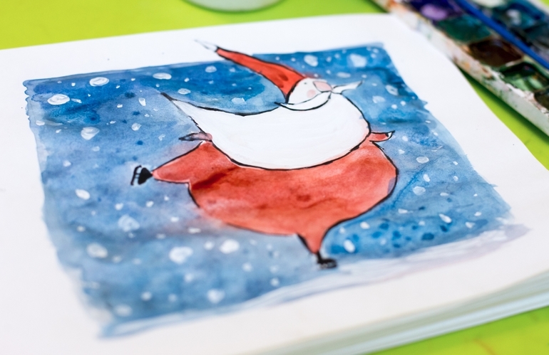 Я тут немного рисовать начала...