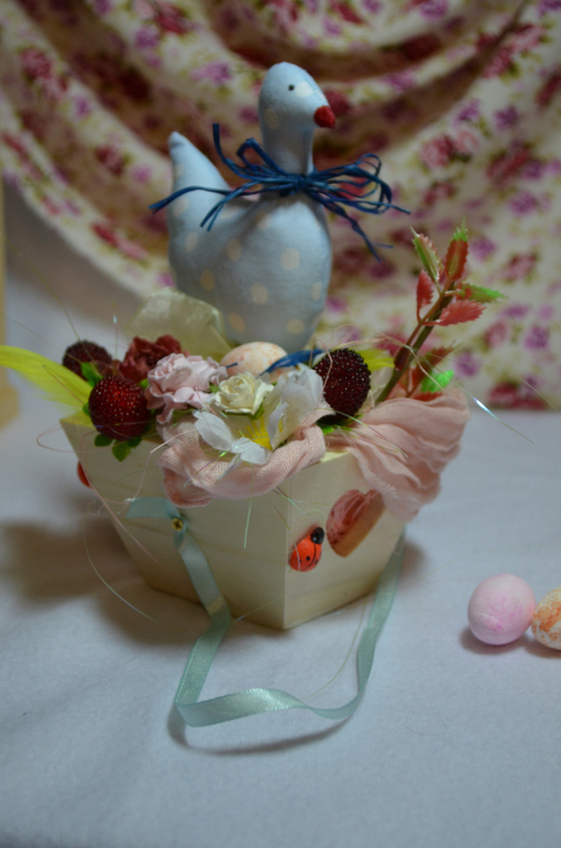 Пасхальный кролик с уточкой :)