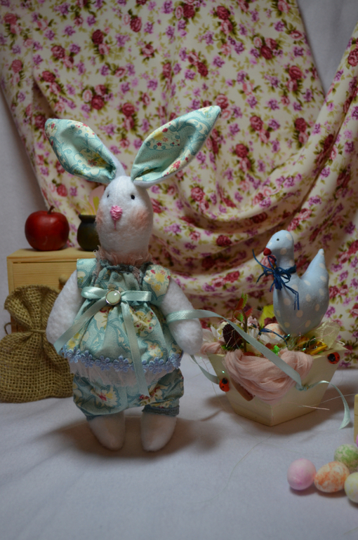 Пасхальный кролик с уточкой :)