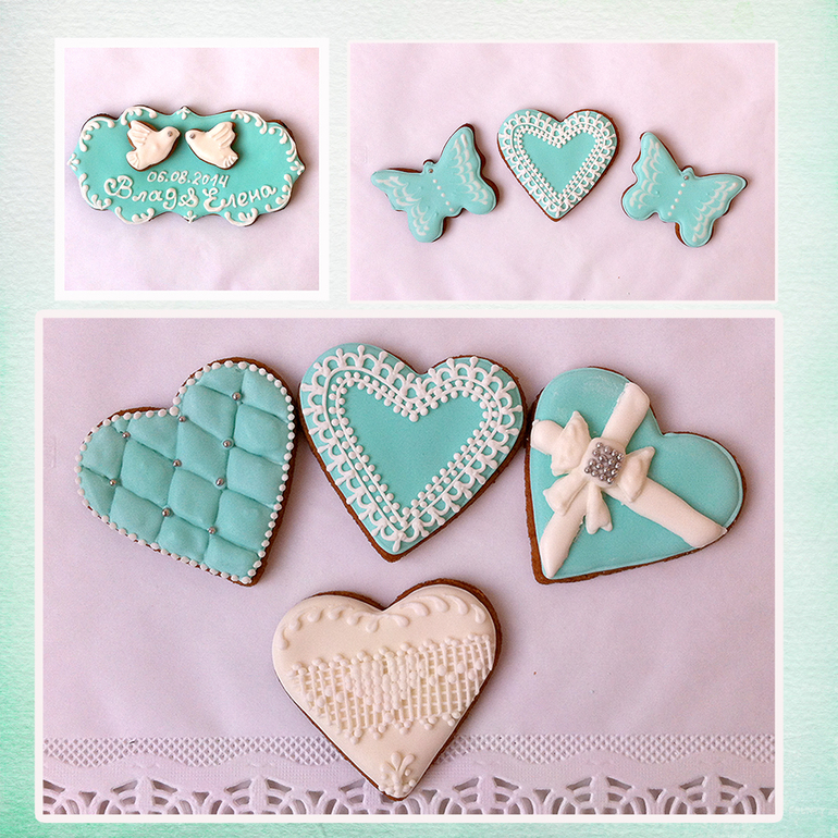 Свадебные пряники