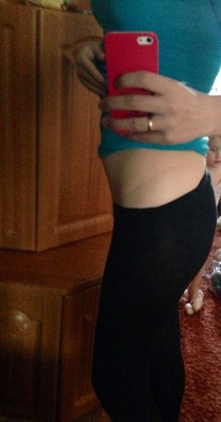 Это беременный животик или жирочек?