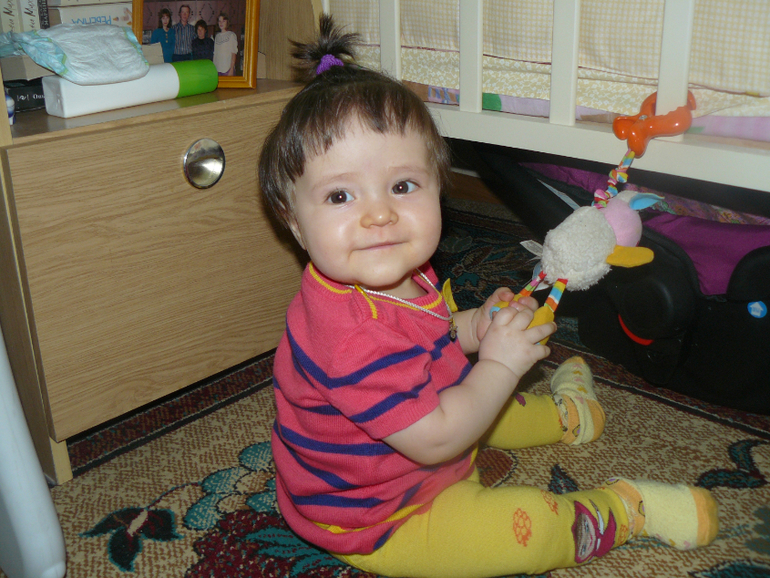 Нашему солнышку 8 месяцев!!!