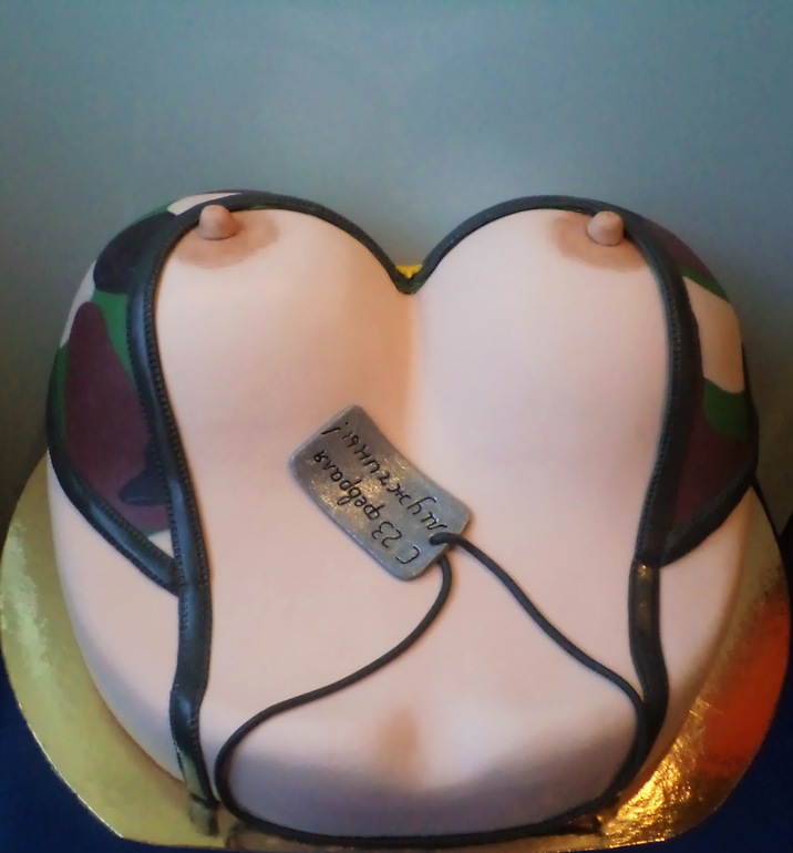 Грудь "традиционная))" в камуфляже