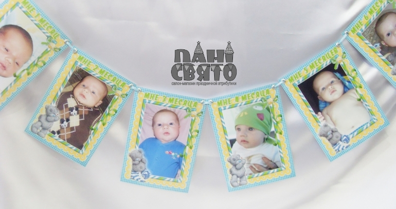 Набор праздничной атрибутики для Дня рождения "Teddy bear"