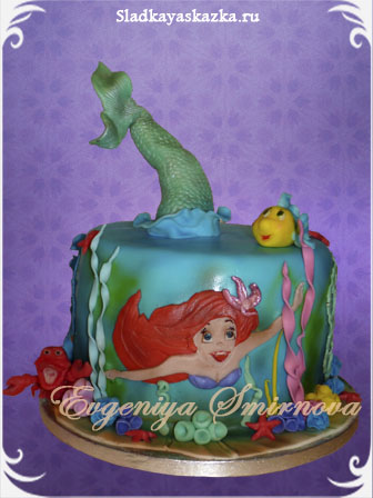 торт Русалочка