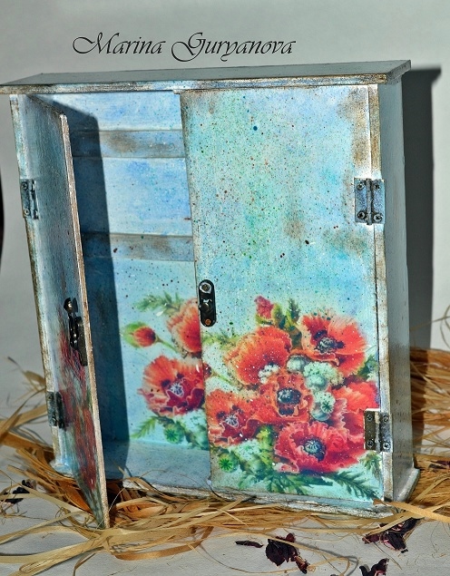 Ключница "Маковое поле"