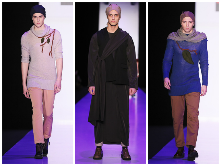 Показ Goga Nikabadze осень-зима 2014