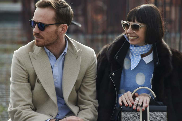 Женские образы на Pitti Uomo 2014