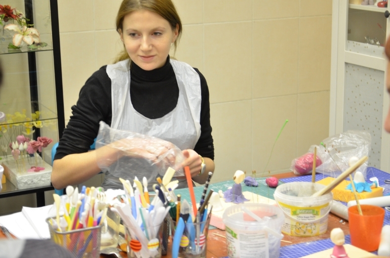 Фото-отчет с прошедших 2х-дневный курсов по декорированию тортов